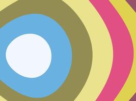 Colourful circle creative digital geometric background vector