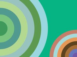 Abstract colourful circle background vector