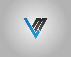 Triangle ML or LM Letter Logo Design Icon Template. vector