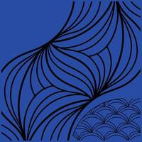 modern Flowing Wave Digital Abstract vector
