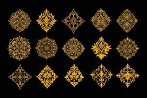 Elegant Luxury Damask Design vector