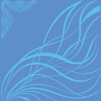 modern Wave Digital Abstract Art vector