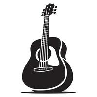 Illustration of a guitar in Scribble vector