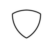 Guitar pick shape icon . Plectrum sign. Tringle plastic guitar pick symbol. Music mediator line icon. Design element. illustration isolated on white background vector