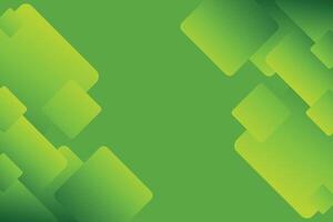 gradient green geometric background vector