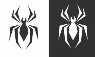 illustration design graphic of spider symbols suitable for logo design vector