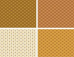 Print diamonds shapes background vector