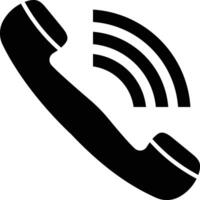 Telephone Handle Ringing Icon vector