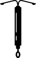 IUD Implant, Intrauterine Device Healthcare Icon vector