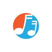 musical symbol notes on a white background vector
