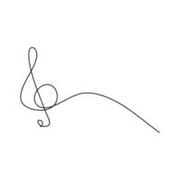 Tunes Without Borders A Stylish Audio Journey Through Instruments and Voice one line drawing art vector
