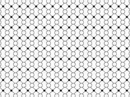 Interlocking Circle Grid vector