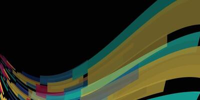 Abstract background with colorful lines vector