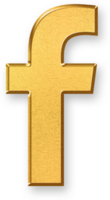 Gold Letter f Icon 3D Glossy Golden Lowercase f Symbol with Metallic Shine and Shadowed Style for Typography, School Materials, Learning Tools, and Letter Based Visual Design Systems png