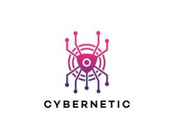 Cybernetic Technology Network, Connectivity, Digital Eye, Innovation, System, Circuit, Data, Future, vector
