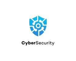 Cybersecurity Shield Digital Protection, Network Security, Data Privacy, System Safety vector