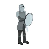 Knight Armor Isometric vector