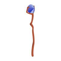 Magic Wand Isometric vector
