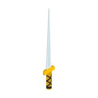 Pointed Sword Isometric vector