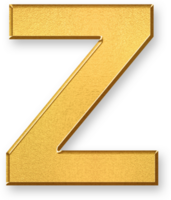Gold Letter Z Icon 3D Glossy Golden Uppercase Z Symbol with Metallic Shine and Shadowed Style for Alphabet Typography, Graphic Monograms, Visual Learning, and Letter Based Brand Design png