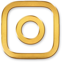 Gold Camera Logo Icon 3D Glossy Golden Camera Symbol with Metallic Shine and Shadowed Style for Photography Branding, Content Creation, Social Media Visuals, and Digital Capture Tools png