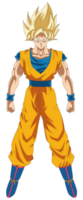 Super Saiyan Goku in Power Stance png