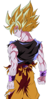 Goku Super Saiyan Unleashed The Power Behind the Silence png