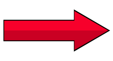 an arrow pointing down on a transparent background png