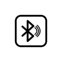 Bluetooth Icon Design for websites, symbol , UI, UX, graphic and web design. vector