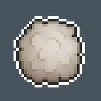 wool material in pixel art style with outline and isolated background vector