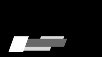 Black and white lower third animation, lower third animation , lower third design video