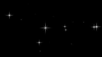 Looping shiny stars animation , twinkle shining stars animation . video