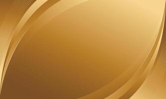 Elegant modern golden curve background vector