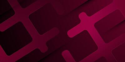 Abstract dark red 3D background. Overlap shapes pattern with shadow pattern. vector