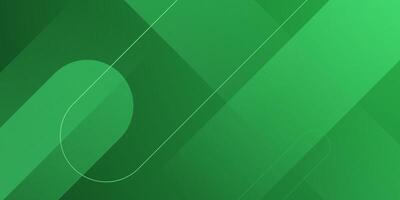 Abstract overlap green dynamic color background. Trendy shapes element pattern. vector