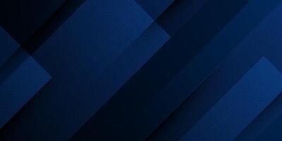 Abstract dark blue overlap background. Trendy square shapes papercut pattern with shadow and lines. vector