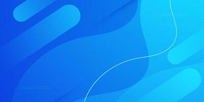 Abstract bright colorful blue background. Dynamic wave shapes element pattern background. vector