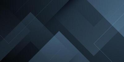 Abstract dark gray overlap square background. Simple and trendy shapes pattern with shadow and lines. vector