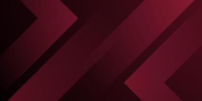 Abstract dark red triangle arrow background. Overlap shapes trendy pattern design. vector