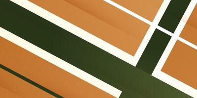 Abstract brown and green geometric background. Trendy square trendy pattern background. vector