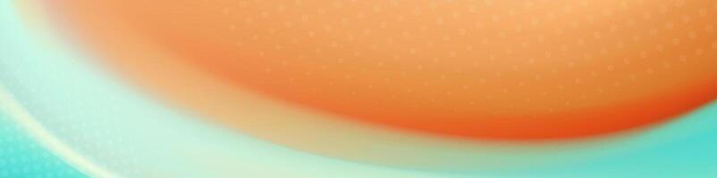Abstract soft coral and turquoise flowing background vector