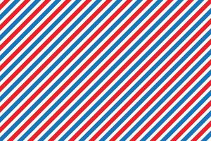 Red and blue diagonal lines pattern . Classic retro background with red and blue diagonal stripes . illustration vector