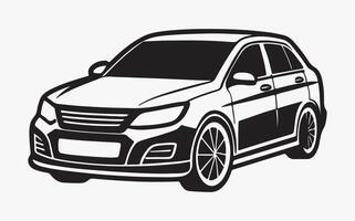 Car icon on a white background vector