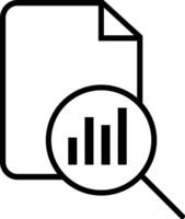 Audit document icon. Evaluation icons. Result, data report signs. File Organization vector