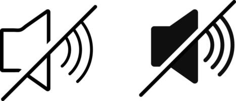 silent speaker icon. unmute volume sound. Audio speaker. volume icons vector