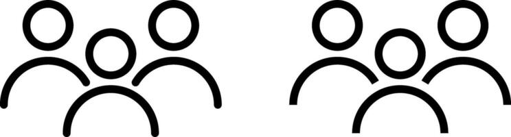 User icon set. People icon symbol. profile login. Avatar account icons vector