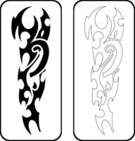 Abstract tattoo Pattern vector