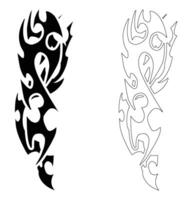 Abstract Tribal Design vector
