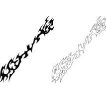 Abstract Ink Splatter Style vector
