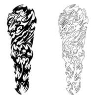 Flowing Abstract Shape vector